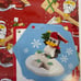 Lego Christmas Santa Penguin wrapping paper set of 2 New