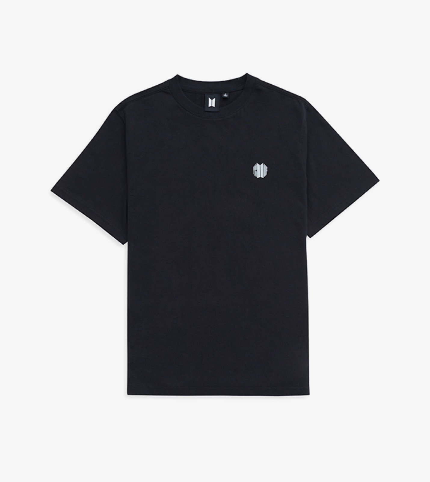 BTS Proof Merch RUN BTS Short Sleeve T-Shirt (Black, M)