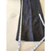 Ashley Stewart Wide Leg Linen Blend Pants Women's Plus size 14 Black Career EUC