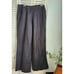Ashley Stewart Wide Leg Linen Blend Pants Women's Plus size 14 Black Career EUC