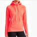 ATHLETA ATMOSPHERE ANORAK PULLOVER HOODIE/JACKET-BRIGHT NEON ORANGE-M