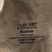 Vintage Clay Art Kabash Elephant Cookie Jar 2000