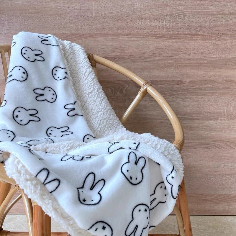 miffy fleece plush blanket