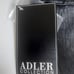 NWT Ladies Size 8 Adler Collection Black Leather Straight Leg High Waist Pants