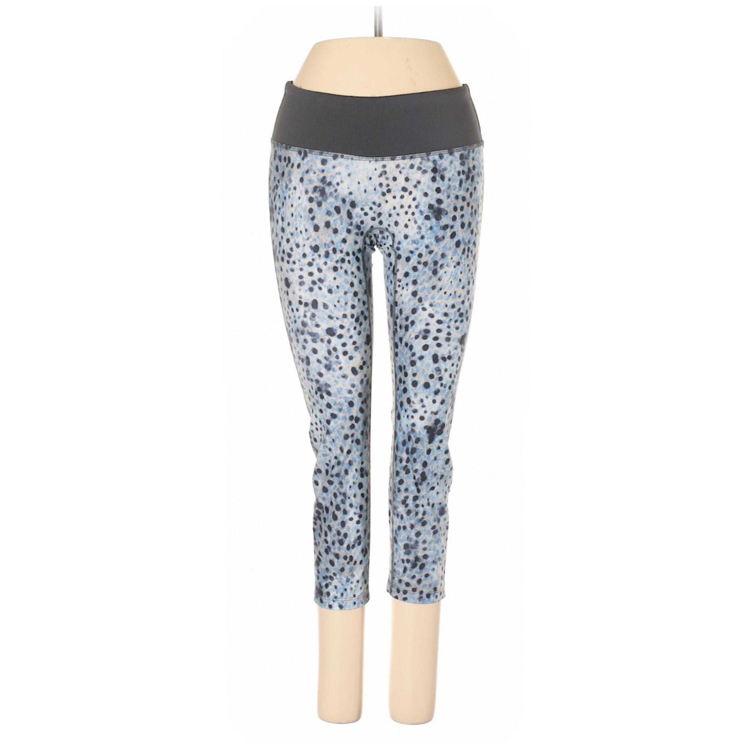 PRISMSPORT - Blue & Black Capri Leggings