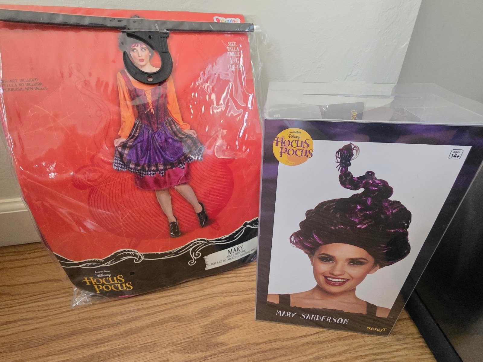 Mary sanderson Halloween costume dress hair and necklace