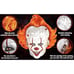 Pennywise Clown Mask Stephen King's IT Halloween Cosplay Full Mask Costume