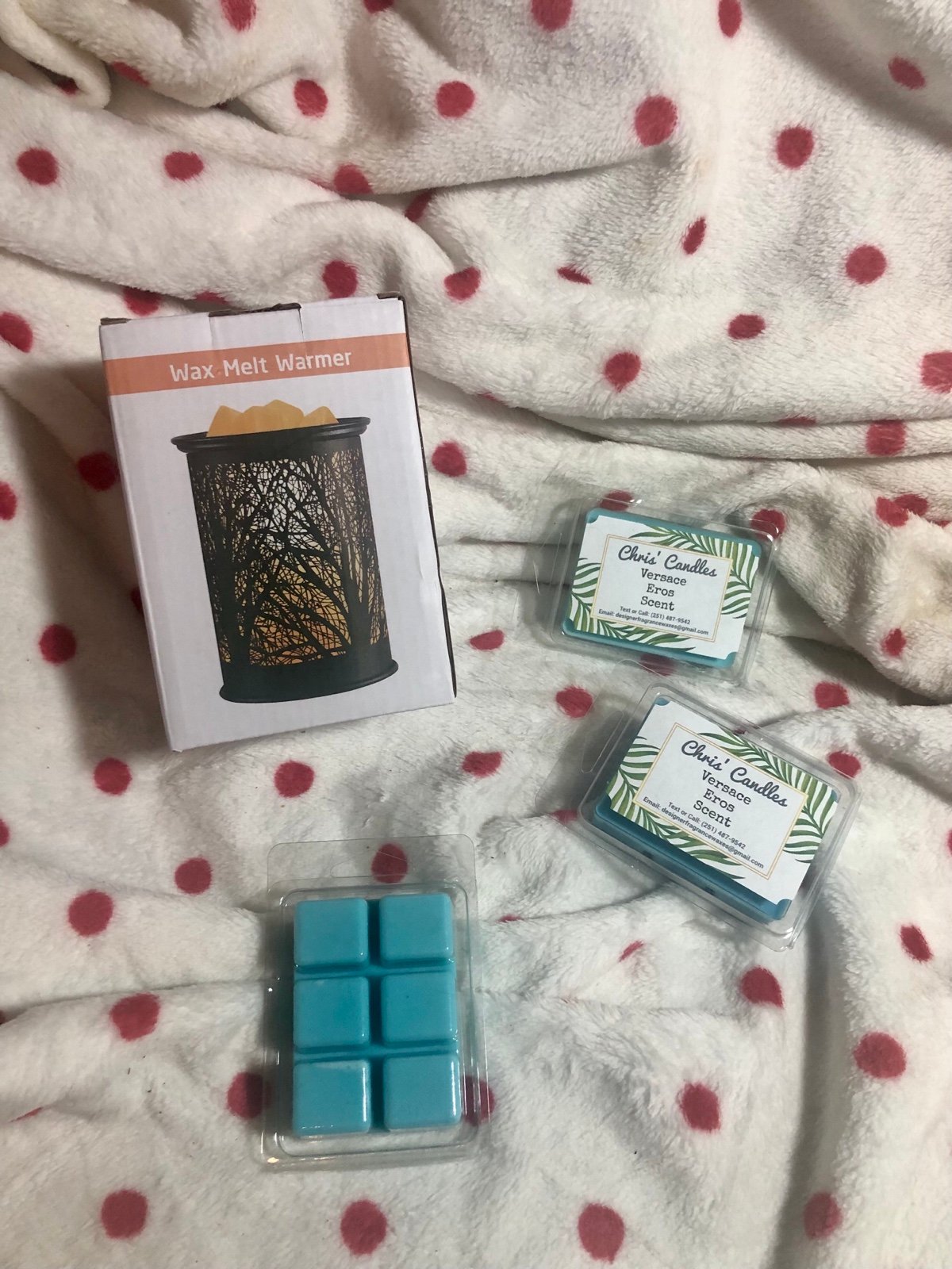 Versace Eros Scent Warmer & Melts Bundle