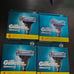 4 GILLETTE MACH 3 RAZOR BLADES BRAND NEW