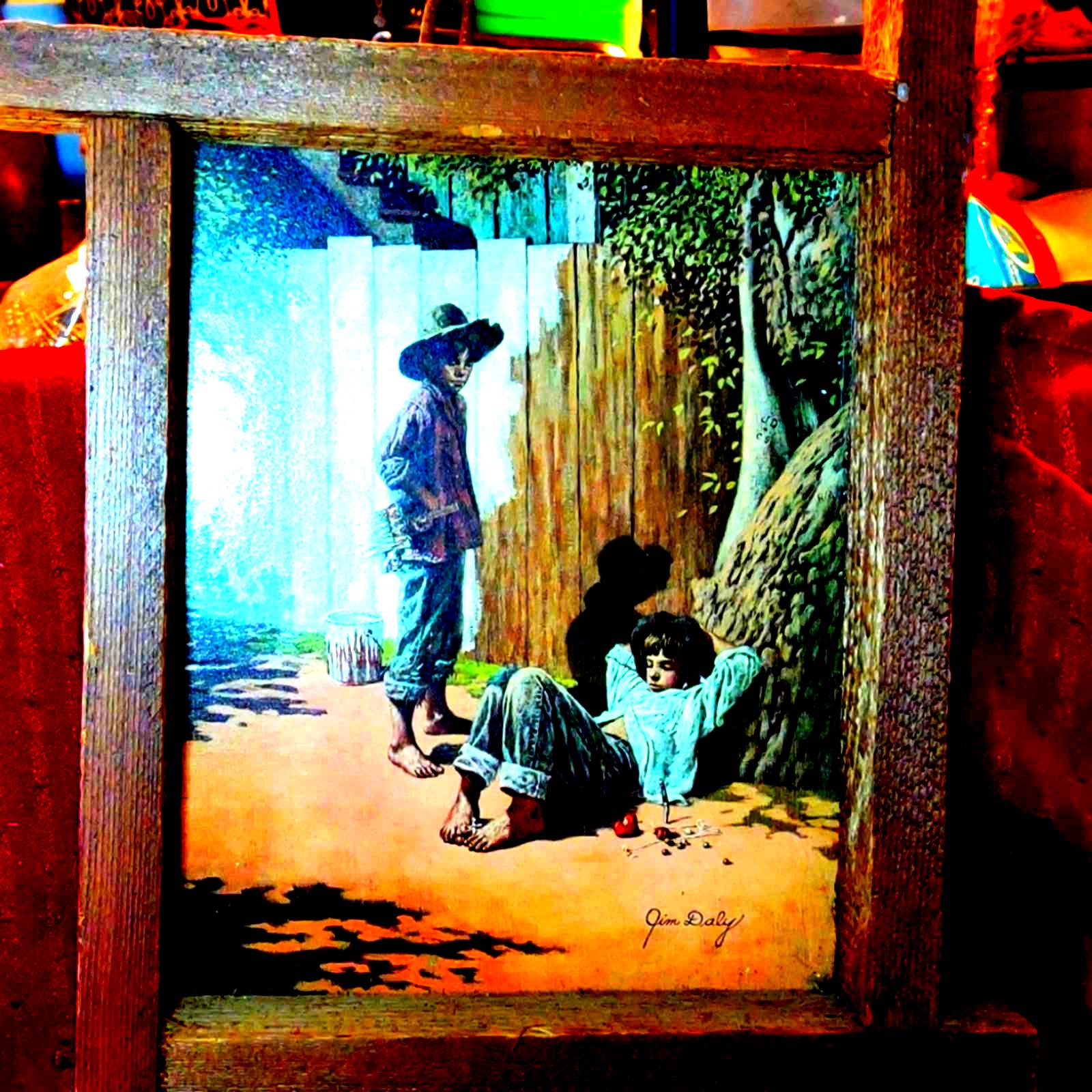 Exquisite piece of artwork handmade! Tom Sawyer collector? You got to have this!