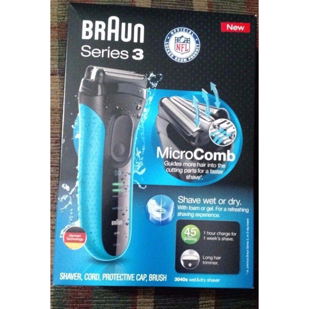 Braun Electric Series 3 Razor with Precision Trimmer