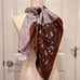 NWOT Max Mara Weekend Label-cut Printed Silk Twin Scarf Spring/Summer