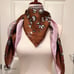 NWOT Max Mara Weekend Label-cut Printed Silk Twin Scarf Spring/Summer