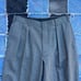 70s striped straight leg pleated trousers size 31