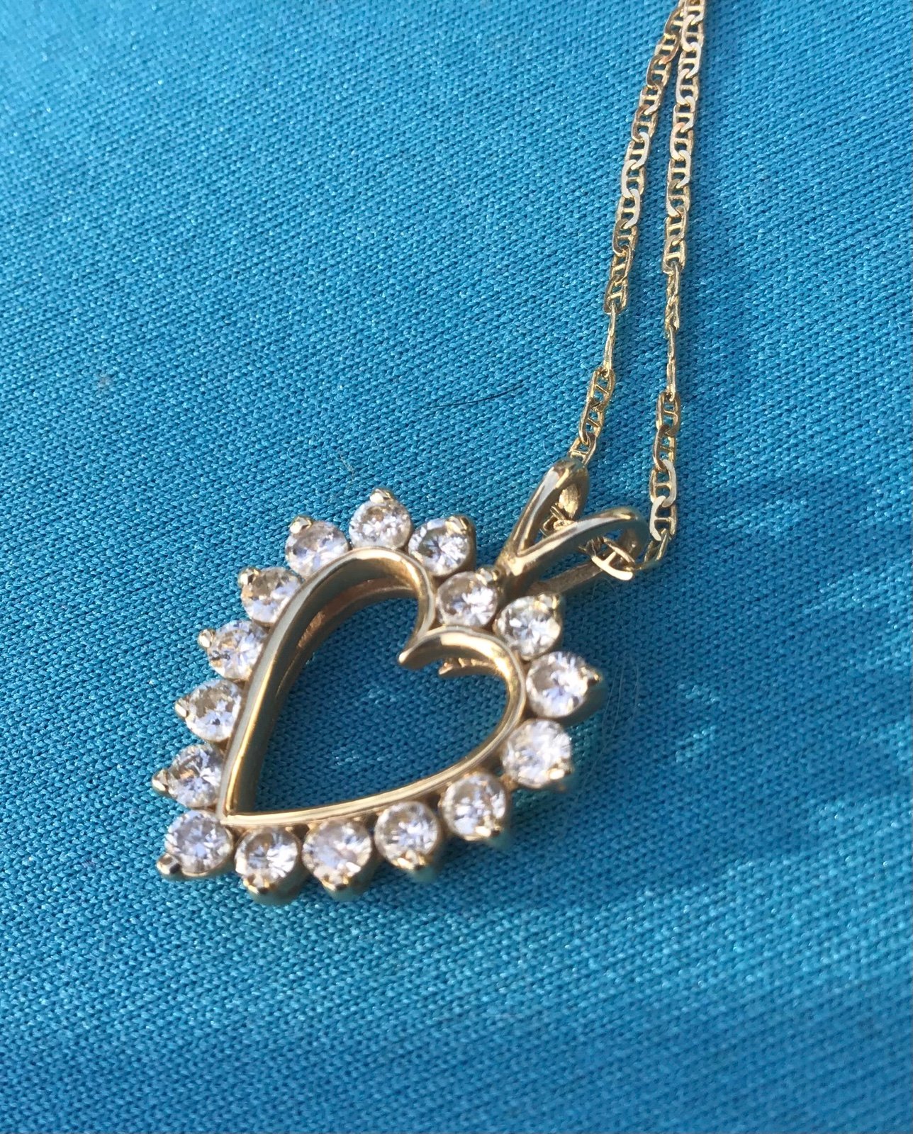 Diamonds & 14k Necklace
