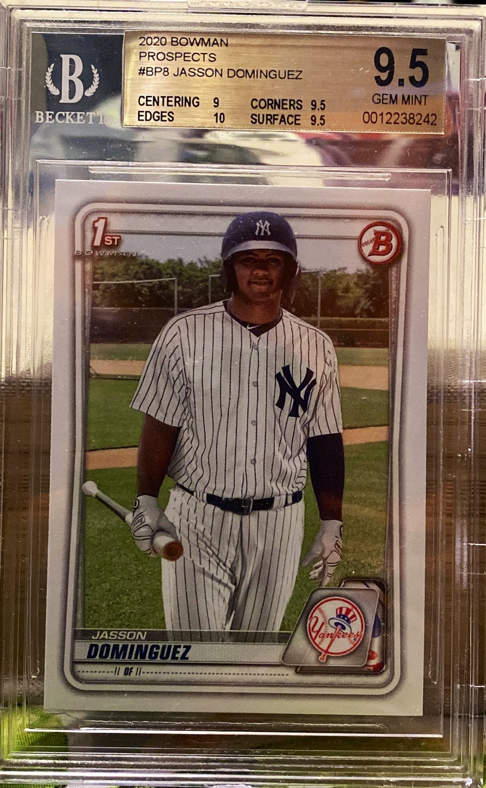 Jasson Dominguez 2020 Bowman 1st Bowma