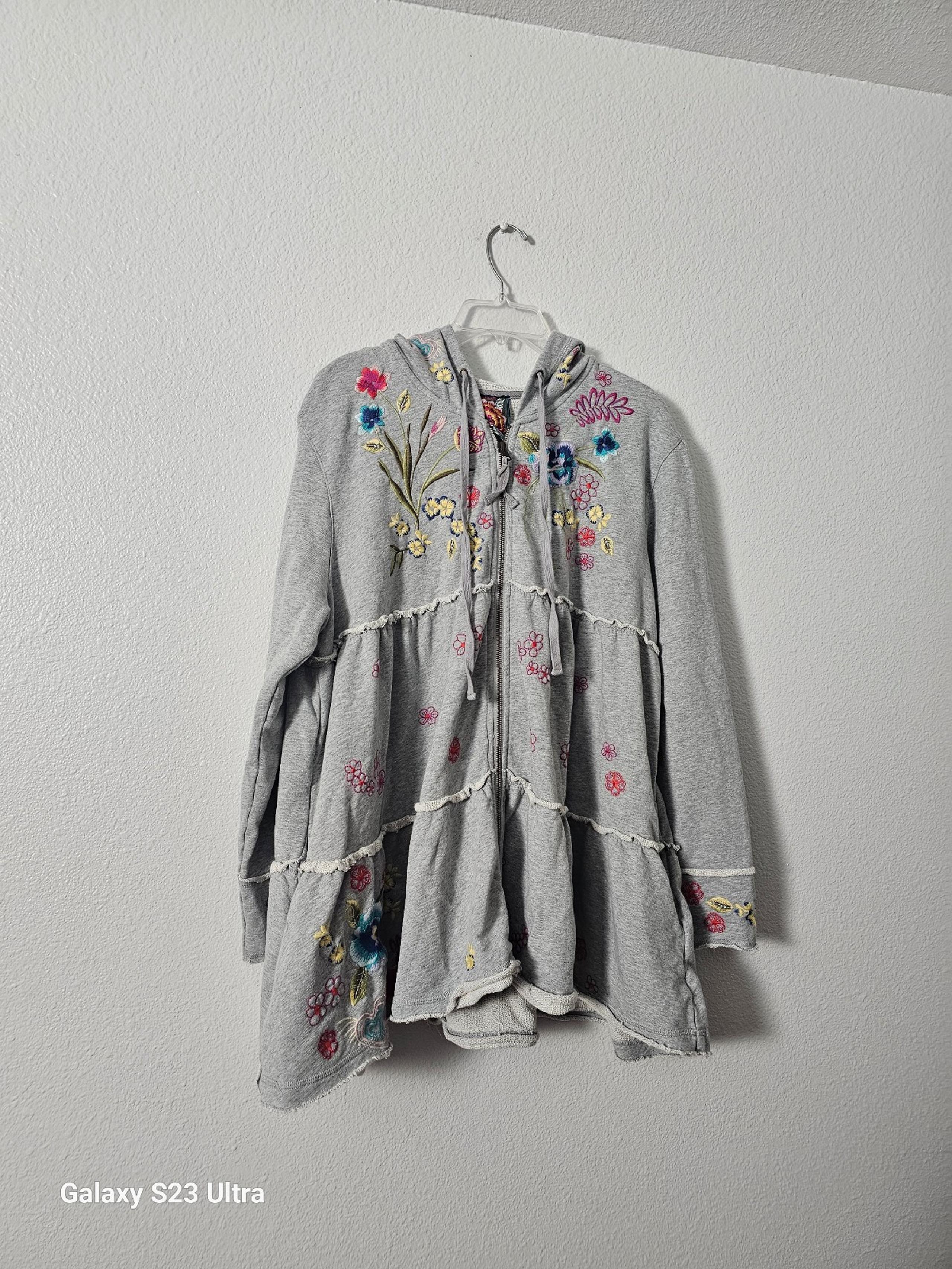 Womens Jonny was Hooded Jacket sz XXL - Johnny Was