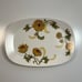 Vintage 70s Noritake ALOHA Mod Serving Platter Progression China Japan Floral