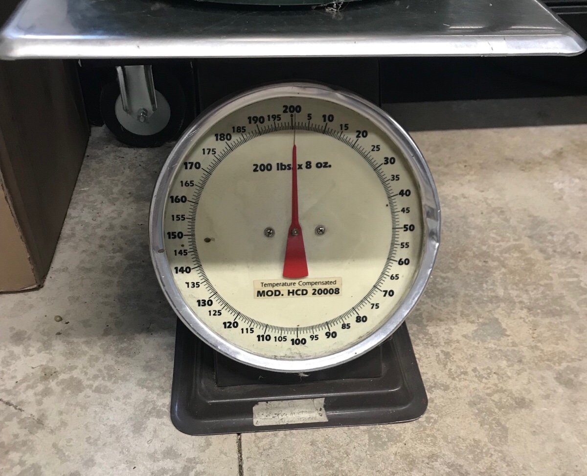 CCI HCD scale 200 lbs capacity
