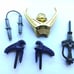Vintage TMNT Cyber Samurai Mike Accessories Complete Playmates 1994