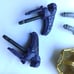 Vintage TMNT Cyber Samurai Mike Accessories Complete Playmates 1994