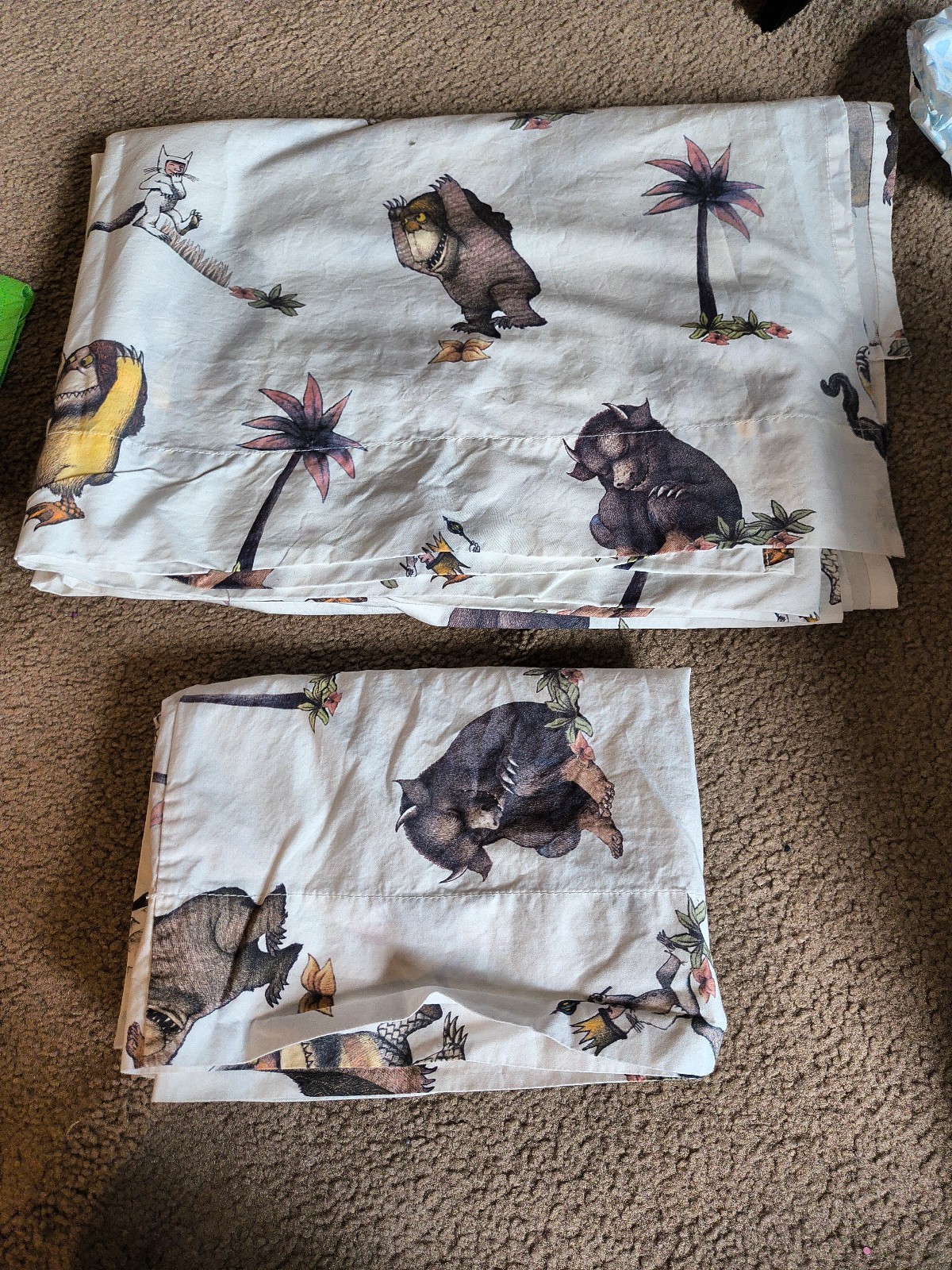 Where the wild things bedsheet