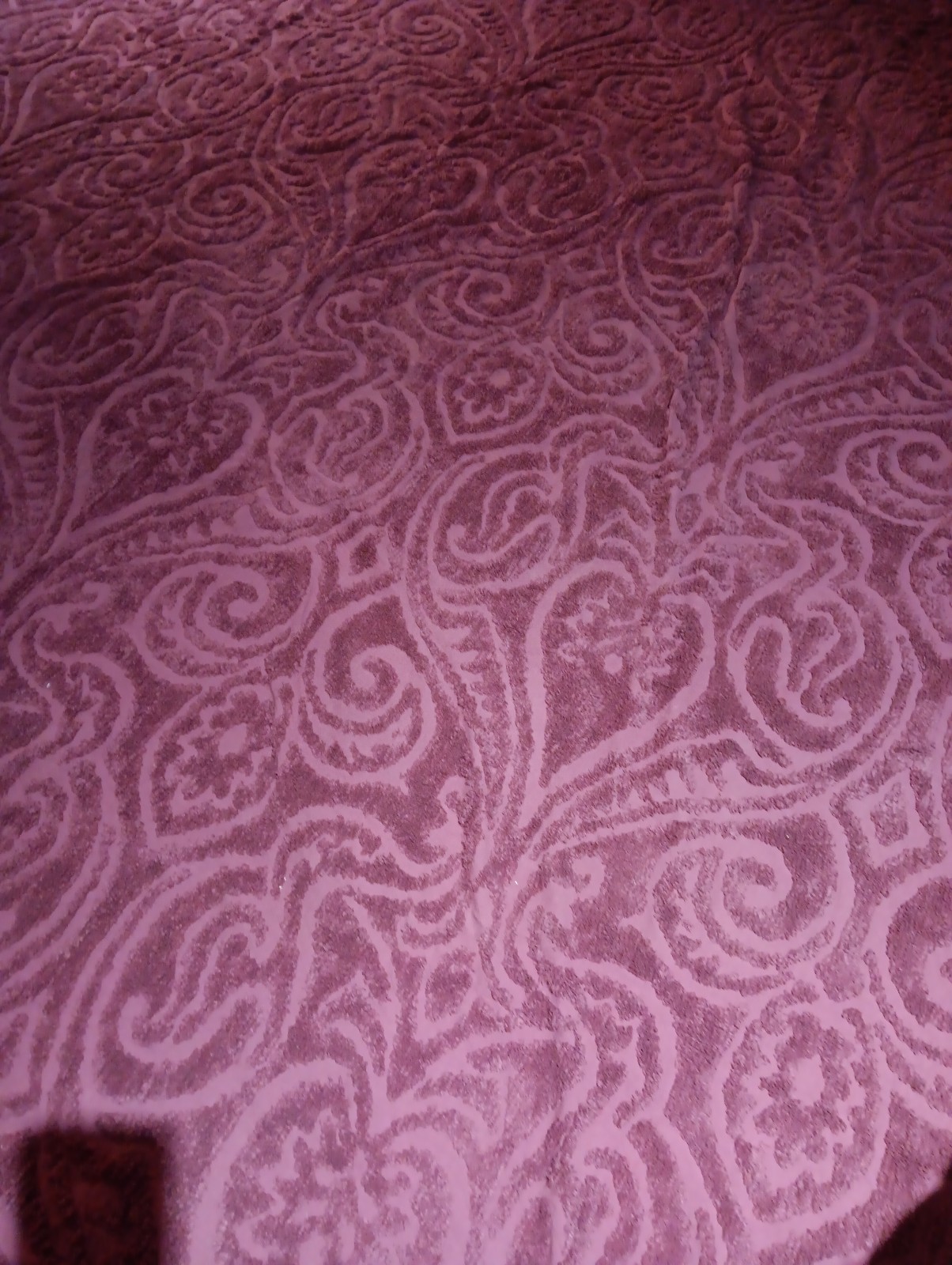 Chenille bedspread