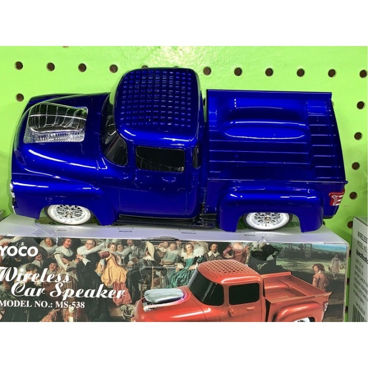 YOCO Bluetooth Speaker LED Classic Music Truck Loud Sound Mp3, USB FM TF