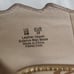 Sam Edelman Finnegan Nude Taupe Scalloped Edge Slip On Leather Ballet Flats Sz 8