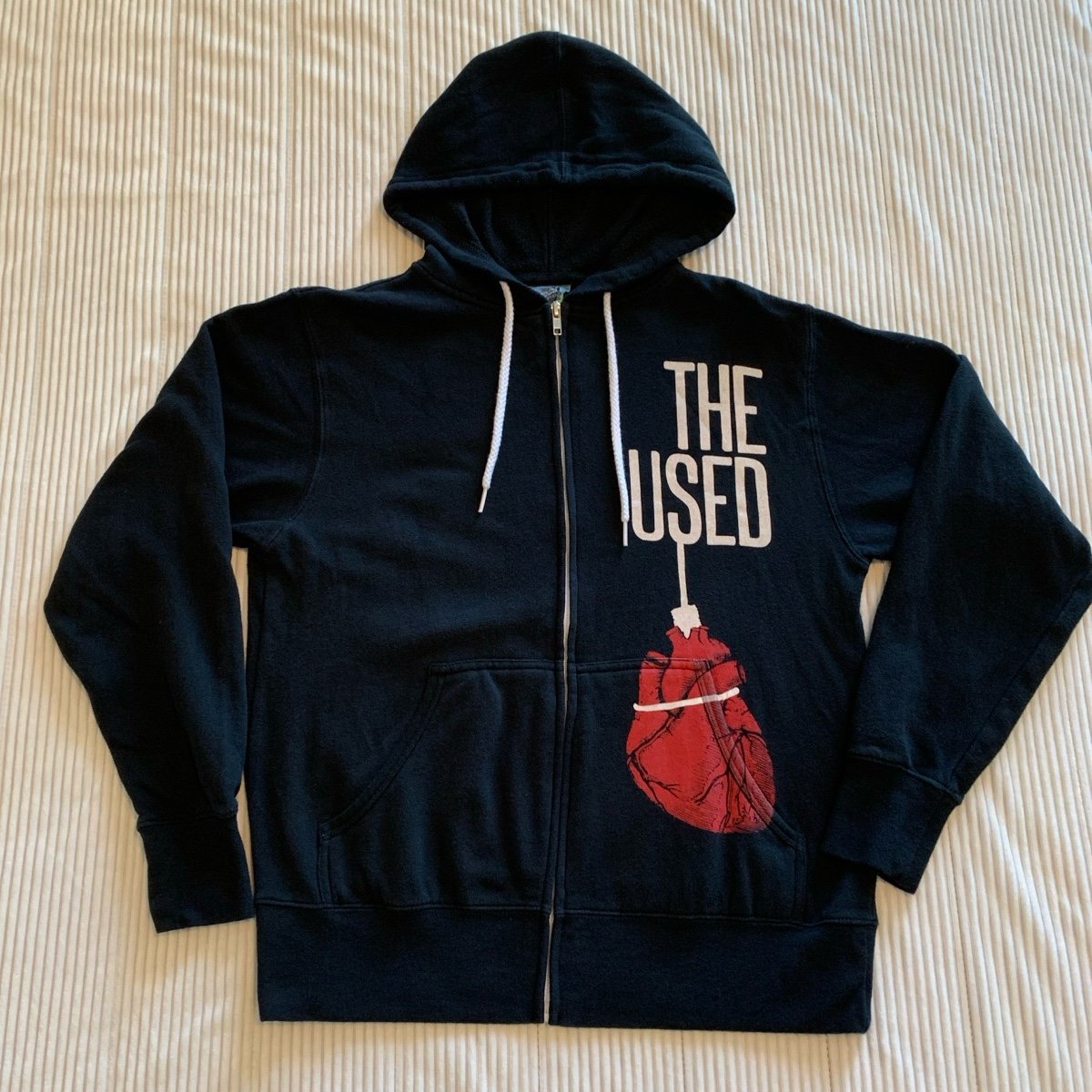 The Used Band ★ Imaginary Enemy Era Zipper Hoodie Men’s Size S