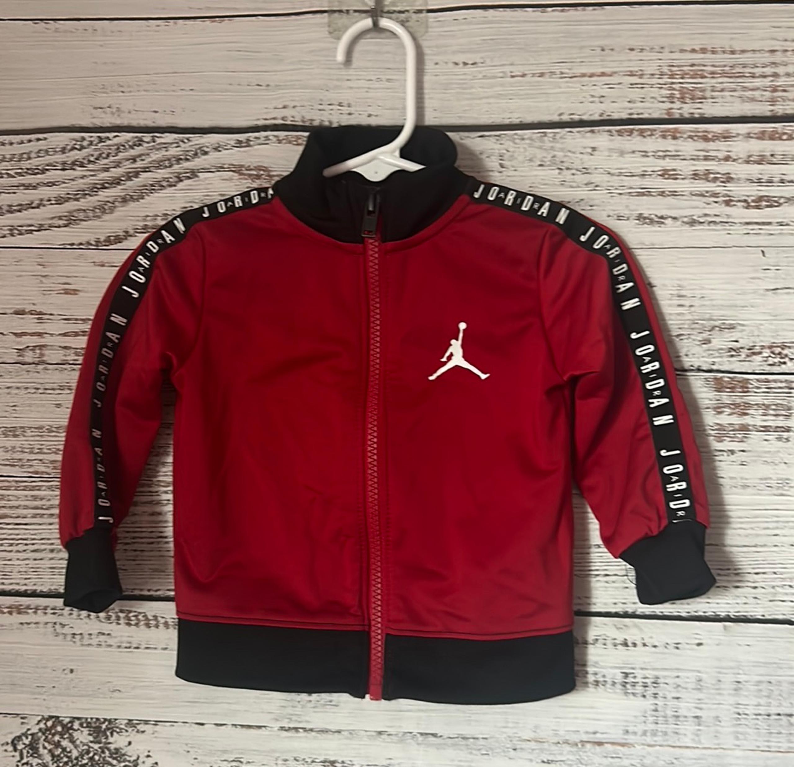 Red Jordan air sweater size 12 months