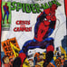 Spiderman Crisis on Campus panel blanket