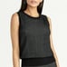 Rachel Roy Crewneck Sleeveless Black and White Knit Sweater Size M
