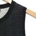 Rachel Roy Crewneck Sleeveless Black and White Knit Sweater Size M