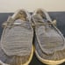 Hey Dude Slip On Gray Weave Pattern Stretch Mens Size 10 Shoes