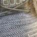 Hey Dude Slip On Gray Weave Pattern Stretch Mens Size 10 Shoes