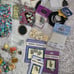 Huge Lot over 6 lbs. beads pendants cords jewelry making supplies glass beads