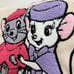 Disney Japan The Rescuers Miss Bianca Bernard Tote Bag Purse Parks Tokyo Cute