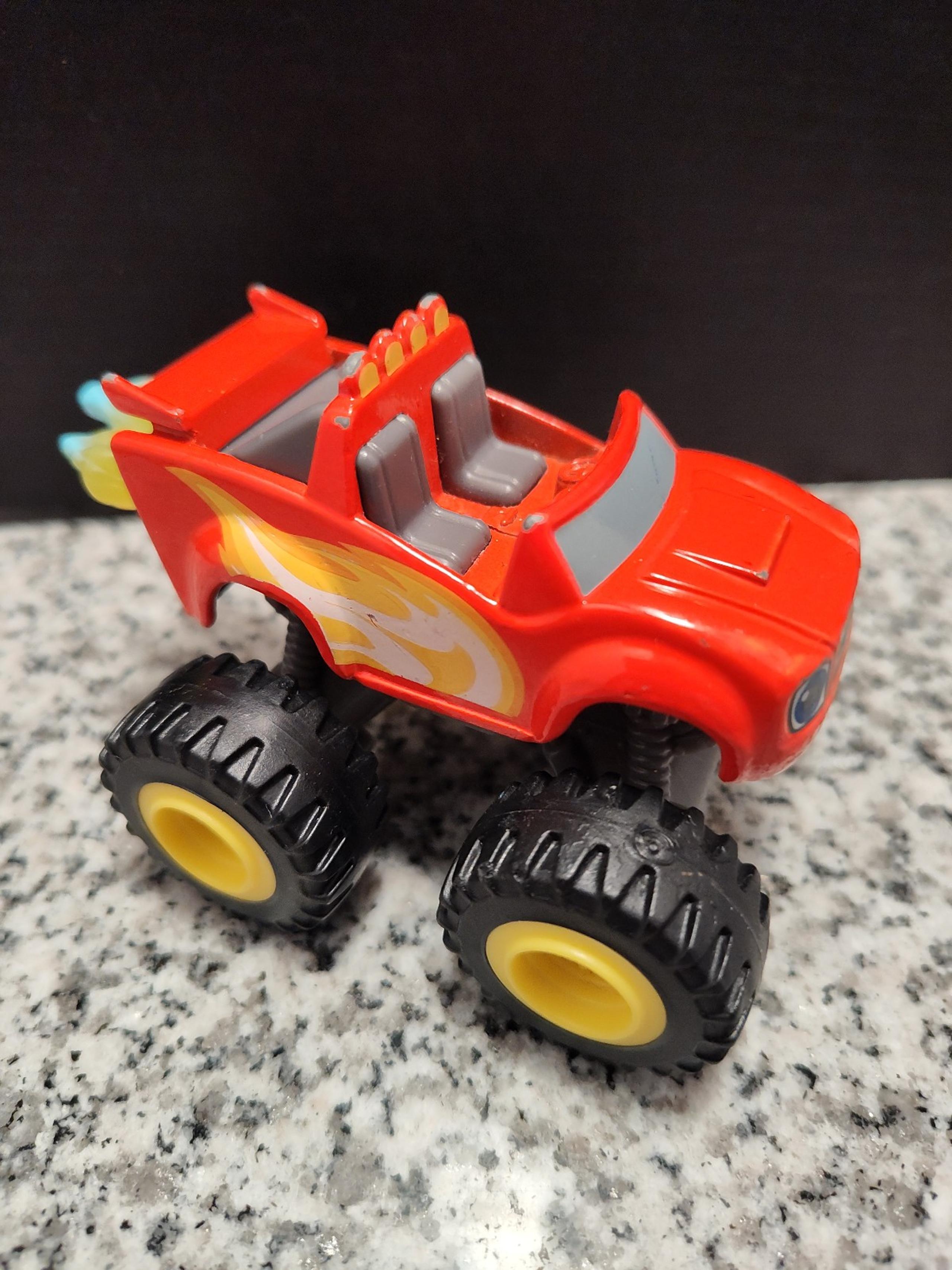 Blaze The Monster Machines BLAZING SPEED Die cast RED Truck Vehicle Toy 2014