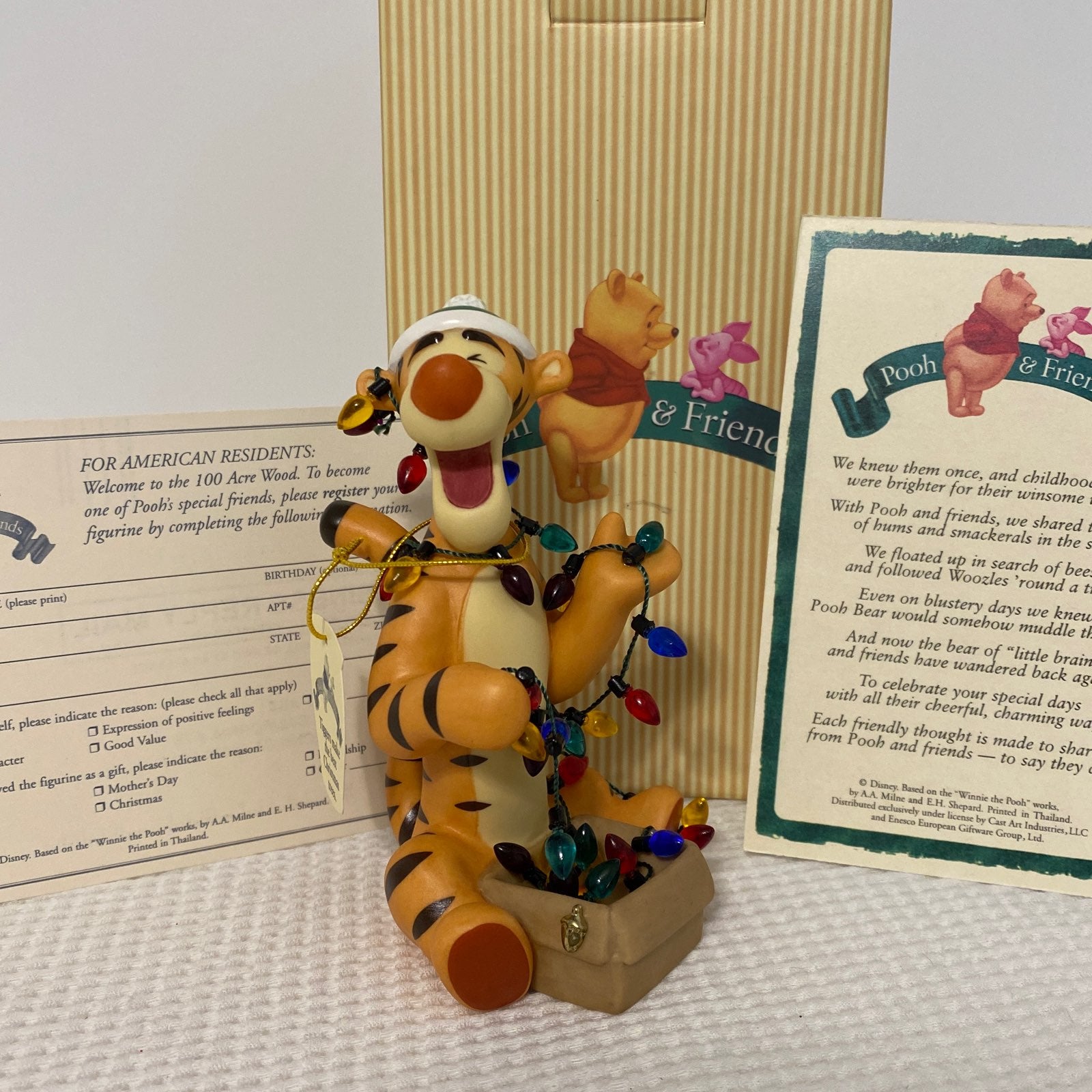 Winnie The Pooh Figurine Antique Collectibles | Mercari