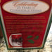 budweiser holiday stein