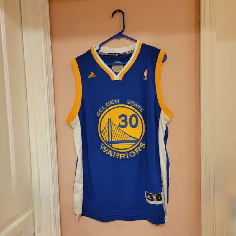 Stephen Curry #30 Golden State Warriors Adidas Stitched Size Large L