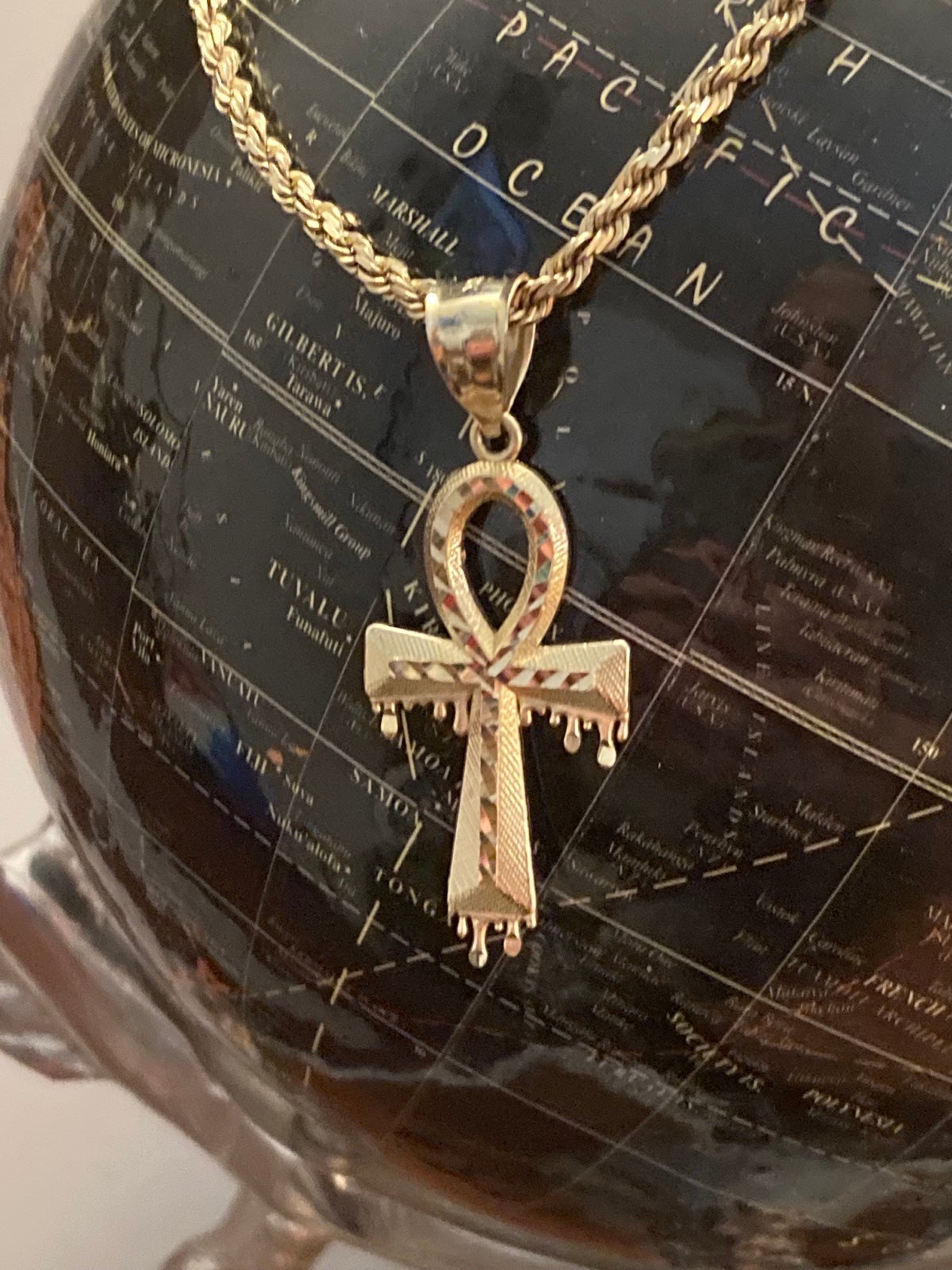 10K Gold Cross Pendant