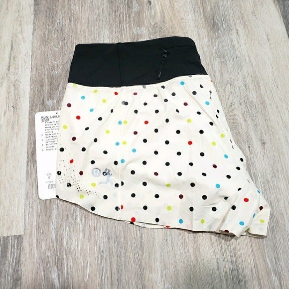 Lululemon Run Light As Air Short Polka Dot