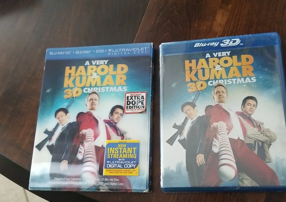 New A Very Harold And Kumar 3D Christmas - 3d Blu-ray
