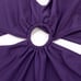 Bar III Swimsuit Womens XL Core Solids‎ Ring Monokini One-Piece Mystical Purple