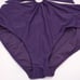 Bar III Swimsuit Womens XL Core Solids‎ Ring Monokini One-Piece Mystical Purple