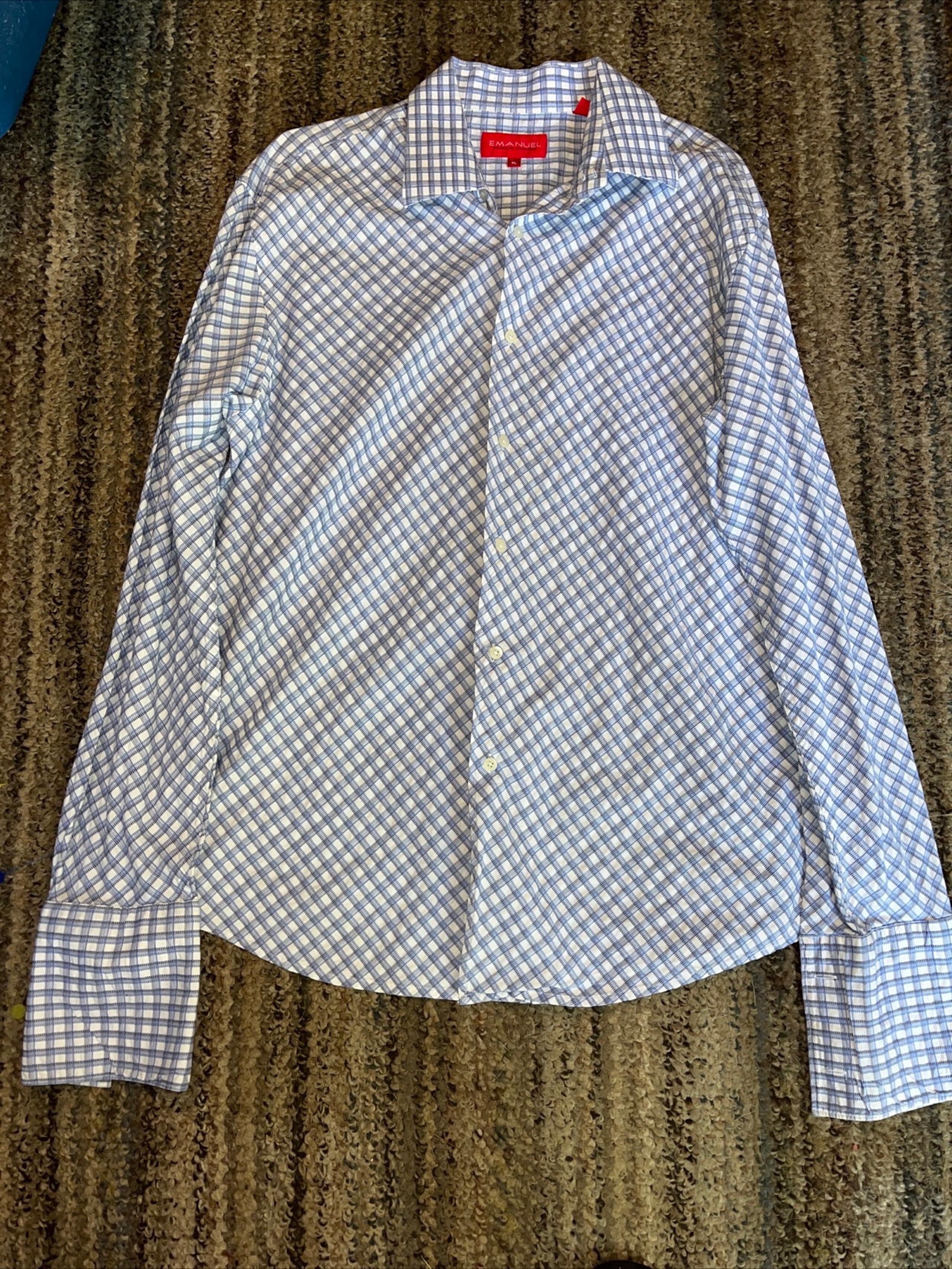 Emanuel ungaro button up size XL