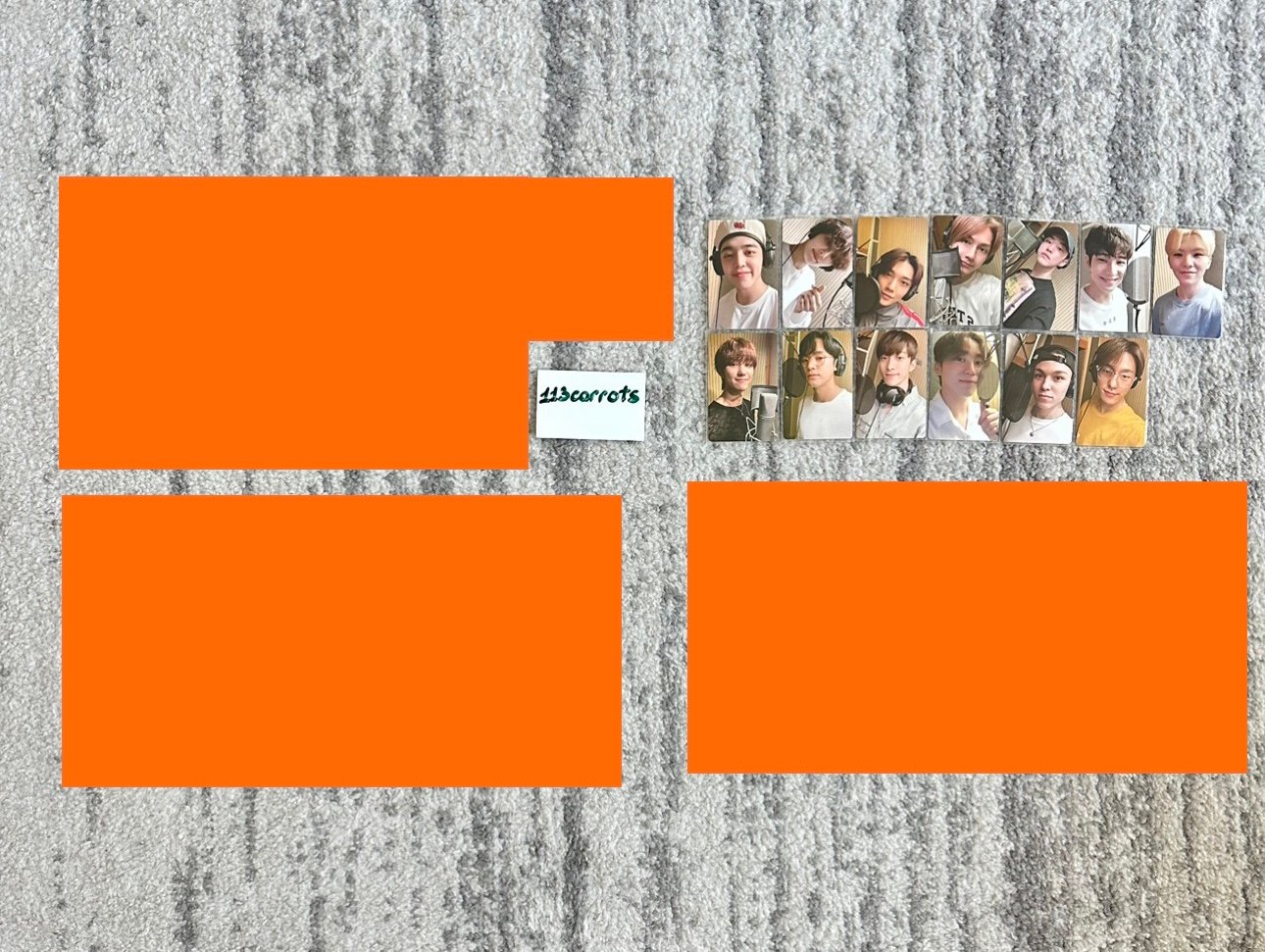 SEVENTEEN SEMICOLON OT13 ALBUM PHOTOCARDS SET