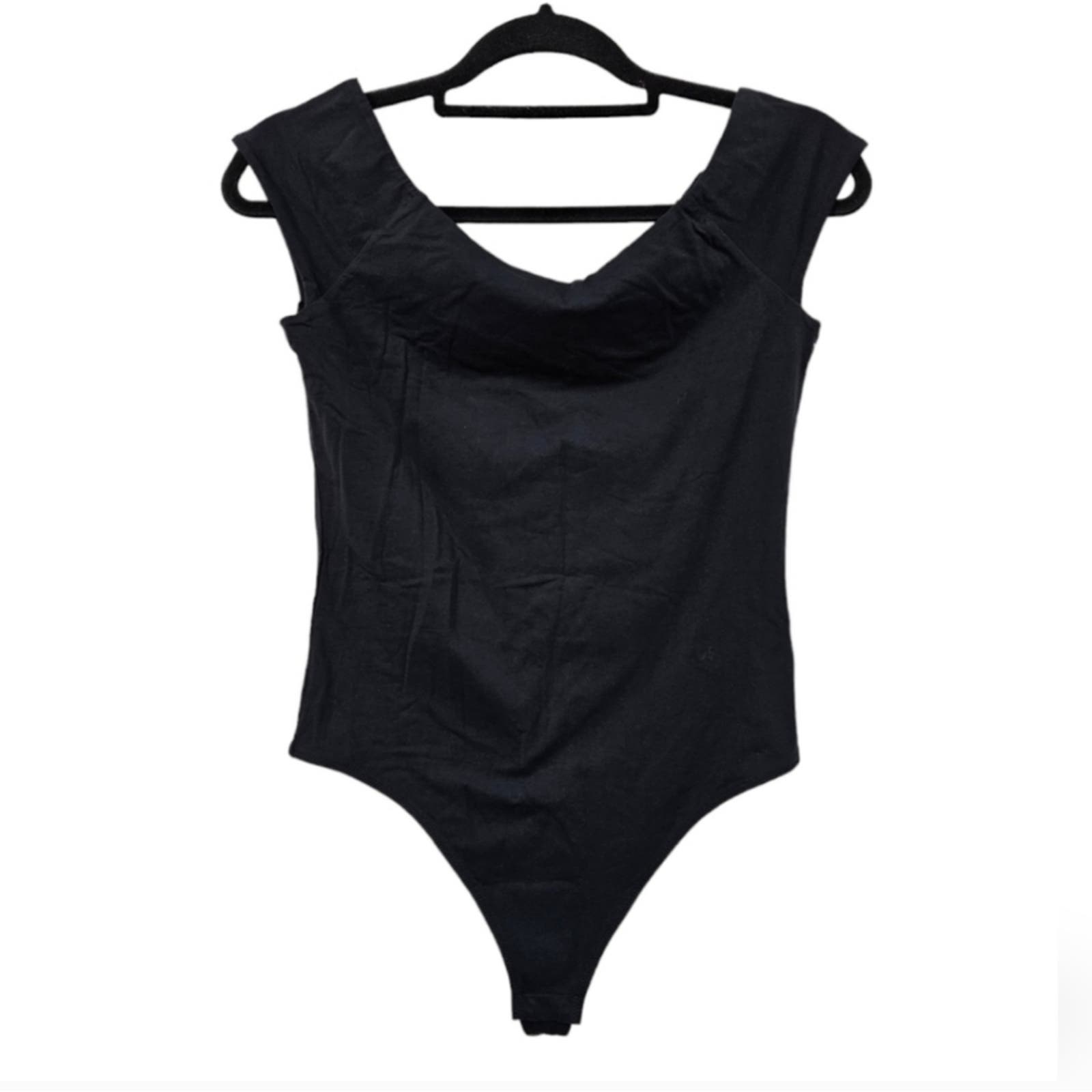 NWT Everlane The Off-the-Shoulder Thong Bodysuit Size XL
